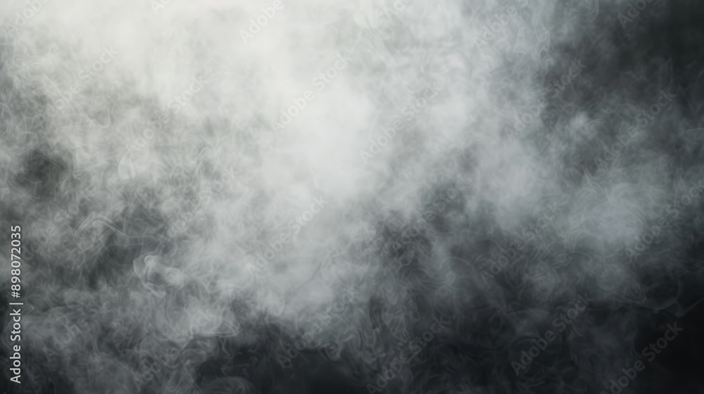 Fototapeta premium Subtle Grey Smoke Effect on Neutral Background