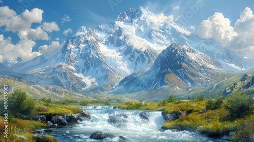 Majestic Mountain Landscape