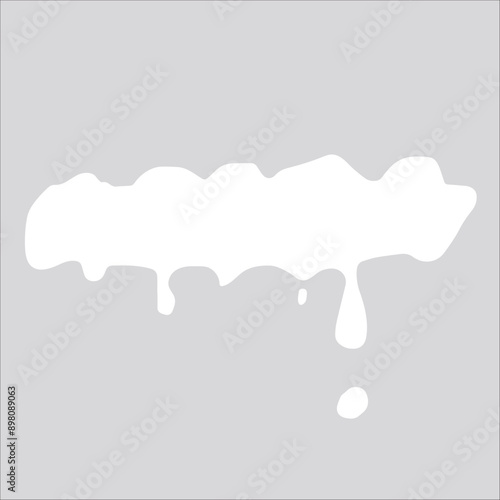 Paint white pigment spray splash stain illustration spots