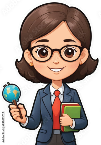 teacher cartoon clipart