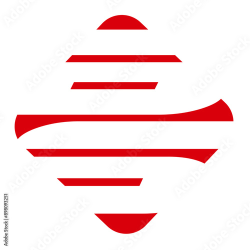 typography, lettering, red, modern, decorative, geometric, abstract, color, design, logotype, logo, bs, s, b