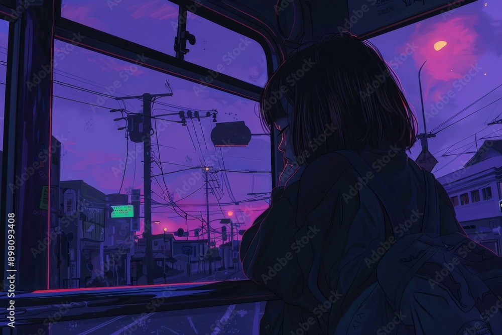 Abstract sadness, cozy vibe, Generative AI Abstract sadness, cozy vibe, Generative AI