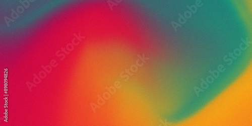 abstract gradient background colors red yellow and green noise texture