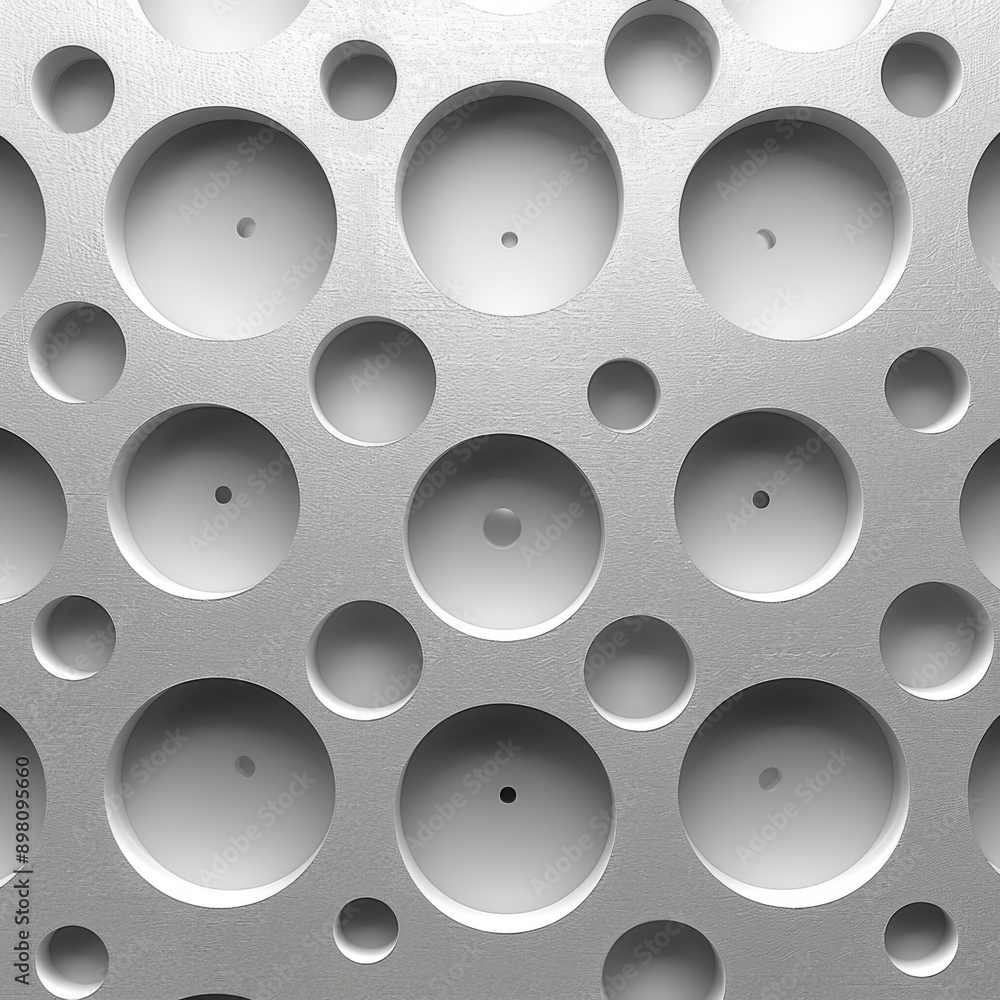 Abstract Circular Pattern on a Metallic Surface Abstract Circular Pattern on a Metallic Surface