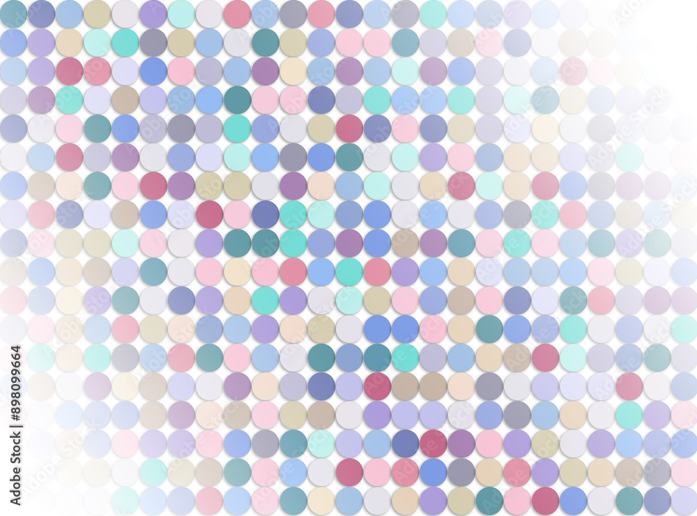 Abstract halftone pastel circles pattern Abstract halftone pastel circles pattern