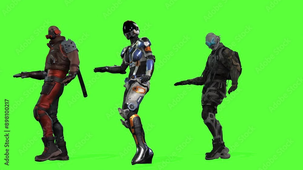 cool sci-fi dancers cool sci-fi dancers