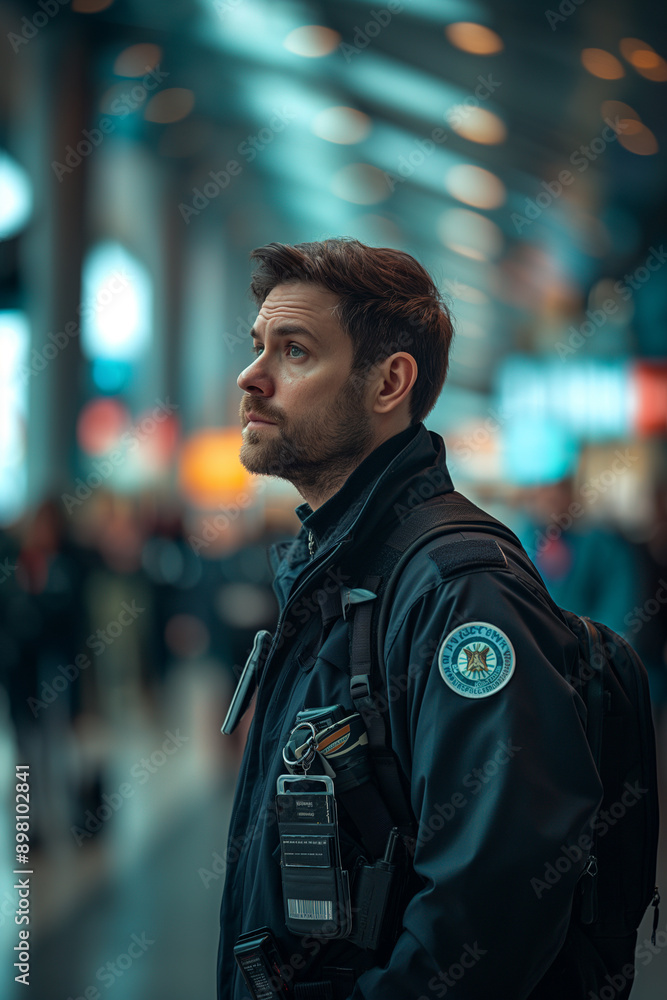 Airport security guard Airport security guard