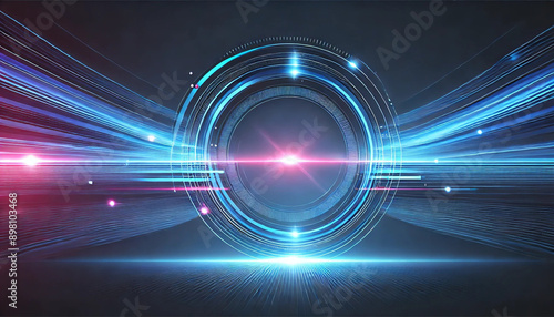 テクノロジーをイメージした背景イラスト39