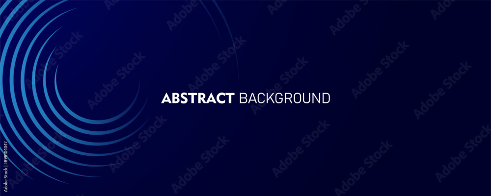 Abstract blue glowing geometric lines on dark blue background. Modern shiny blue circle lines pattern. Futuristic technology concept. Suit for cover, poster, banner, brochure, header, website Abstract blue glowing geometric lines on dark blue background. Modern shiny blue circle lines pattern. Futuristic technology concept. Suit for cover, poster, banner, brochure, header, website