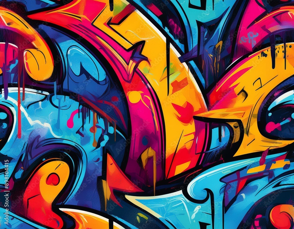 graffiti on the wall graffiti on the wall