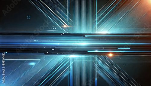 テクノロジーをイメージした背景イラスト22