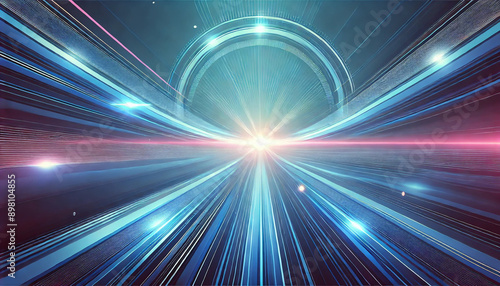 テクノロジーをイメージした背景イラスト19