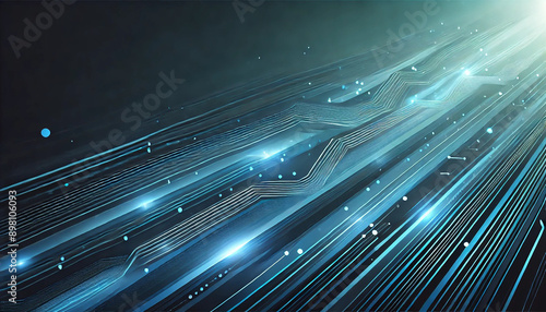 テクノロジーをイメージした背景イラスト3