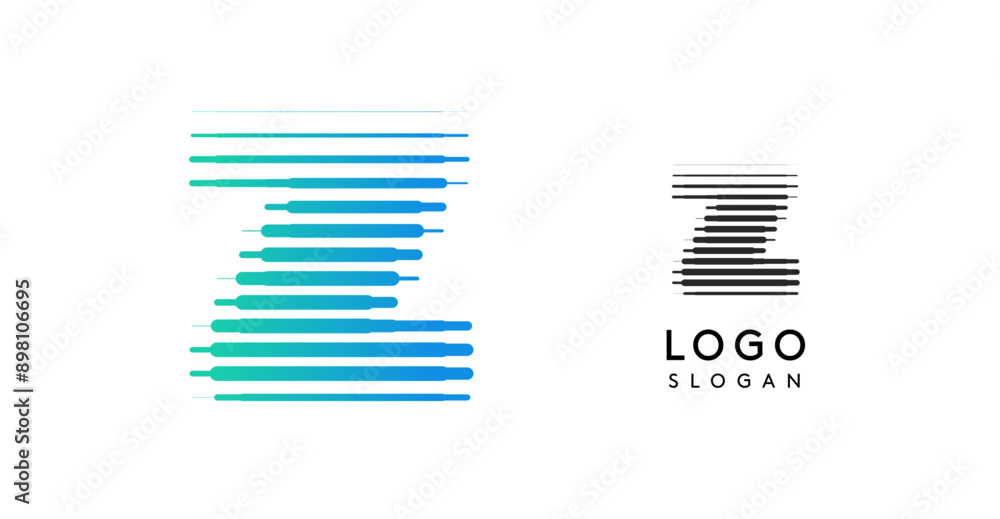 Heavy futuristic tech-inspired letter Z, dynamic gradient logo, bold space letter for impactful modern branding, innovative logo, contemporary design, cutting-edge typography. Vector monogram Heavy futuristic tech-inspired letter Z, dynamic gradient logo, bold space letter for impactful modern branding, innovative logo, contemporary design, cutting-edge typography. Vector monogram