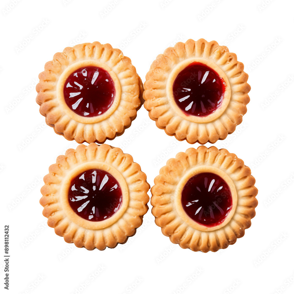 Jammie Dodgers Biscuit with transparent background high quality image Jammie Dodgers Biscuit with transparent background high quality image