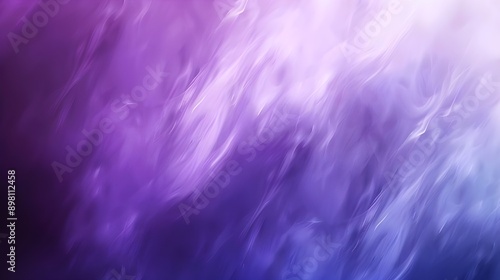 Colors: Violet, White, Blue. An abstract depiction of a blurred gradient background. Degital Modern Dark Banner Design photo