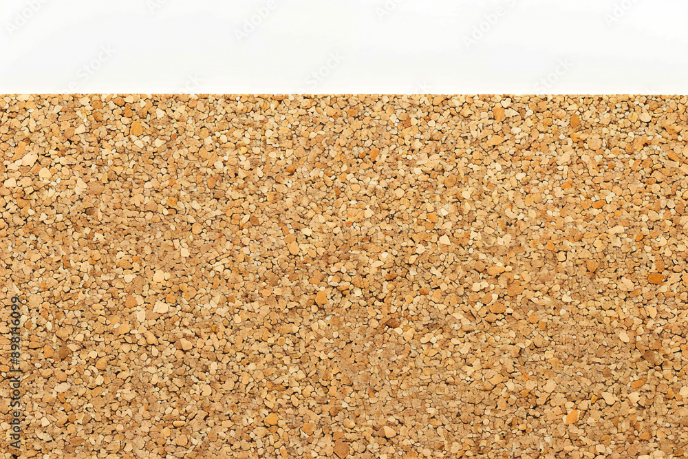Empty cork board banner on transparent background Generative Ai Empty cork board banner on transparent background Generative Ai