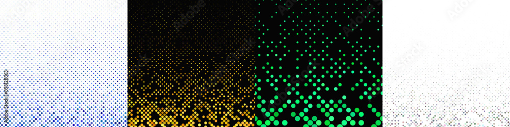 Abstract geometrical dot pattern collection Abstract geometrical dot pattern collection