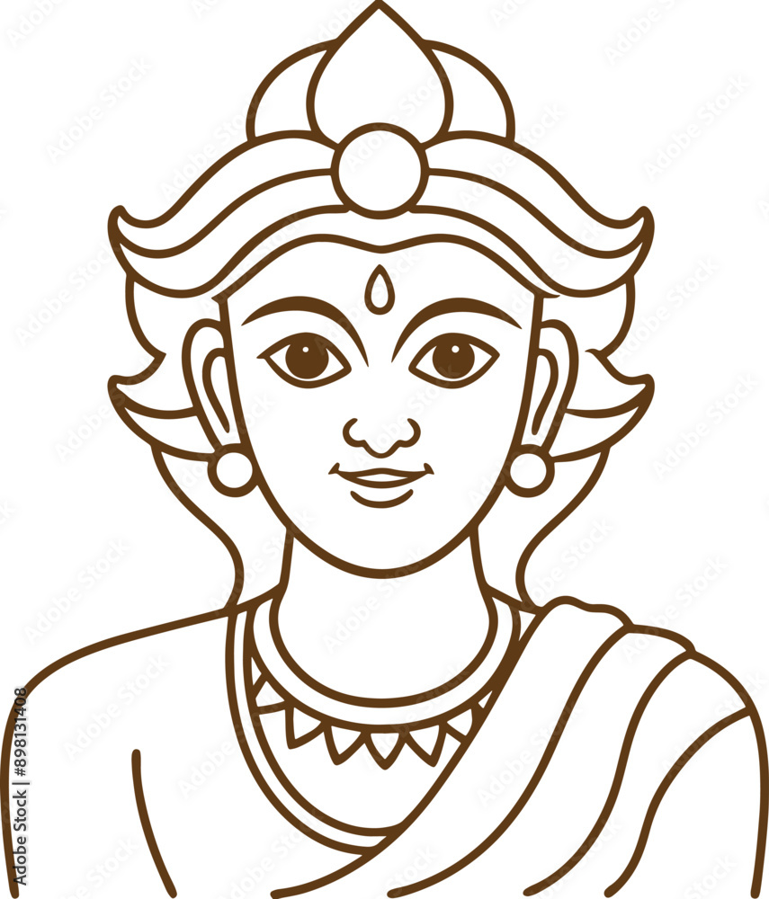 Design a line art representation of Lord Krishna as the cosmic being Design a line art representation of Lord Krishna as the cosmic being