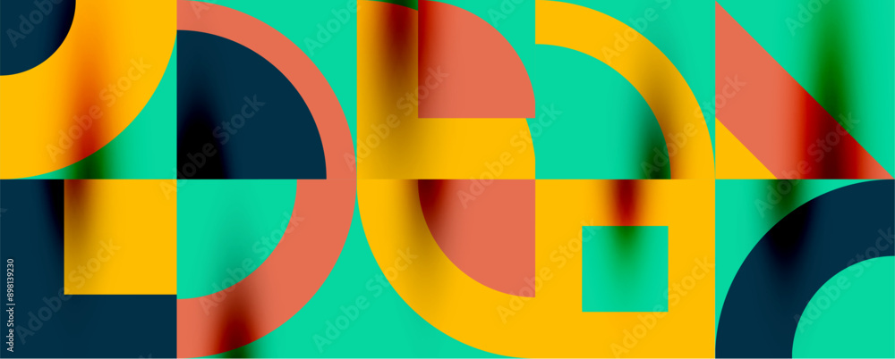 Neo memphis geometric pattern with circles, squares. Pop art abstract background for covers, banners, flyers and posters and other templates Neo memphis geometric pattern with circles, squares. Pop art abstract background for covers, banners, flyers and posters and other templates