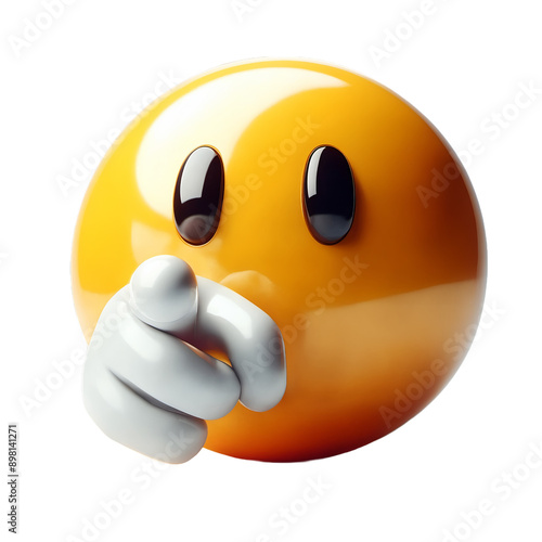 cute 3d emoji, generative ai
