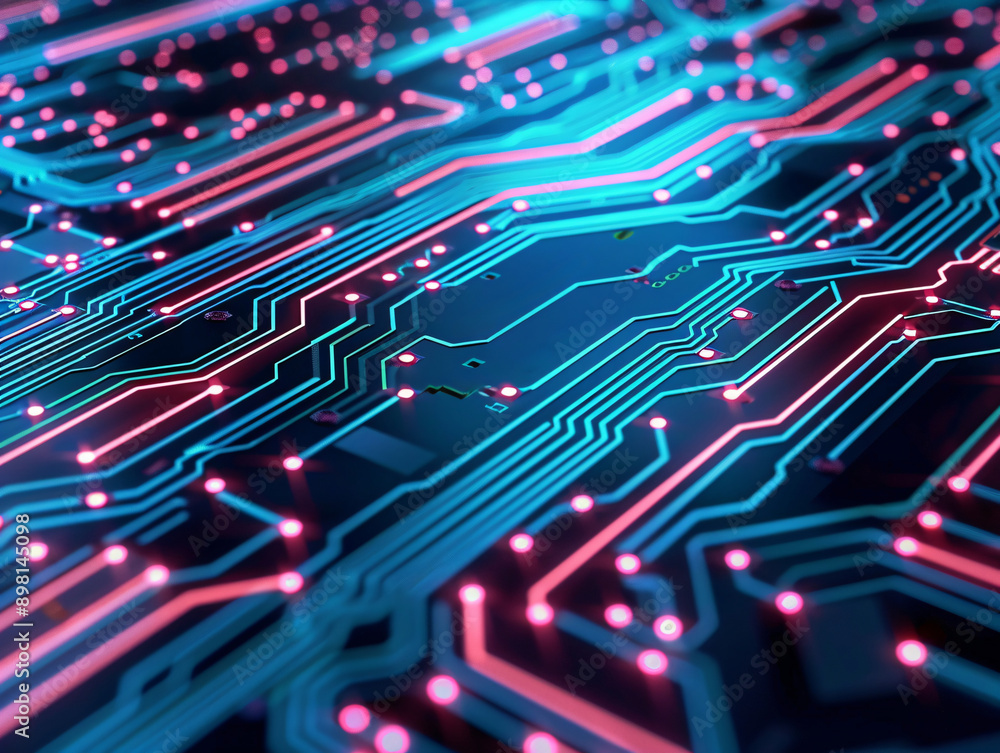 a close up of a circuit board a close up of a circuit board