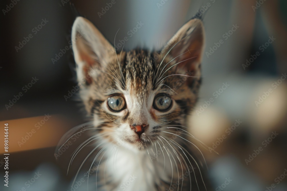 Small kitten looking at camera Small kitten looking at camera