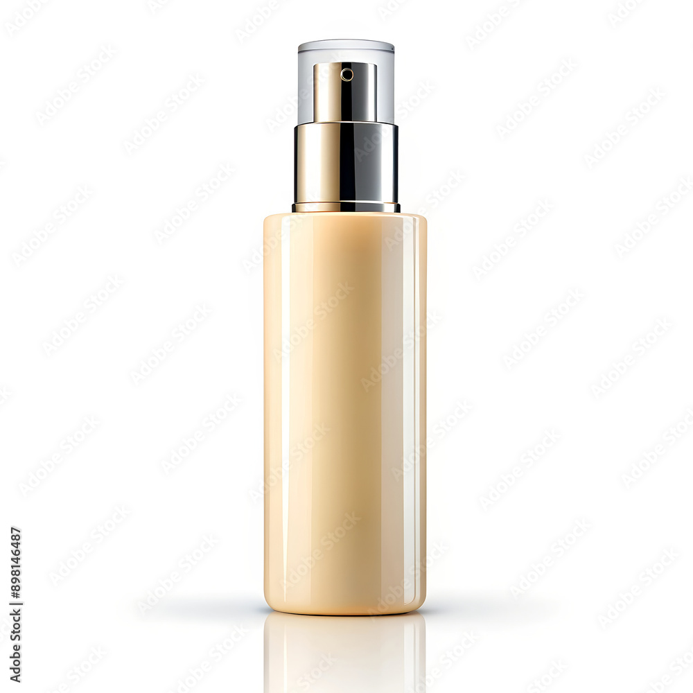 Cosmetic Spray Bottle with Gold Cap Cosmetic Spray Bottle with Gold Cap
