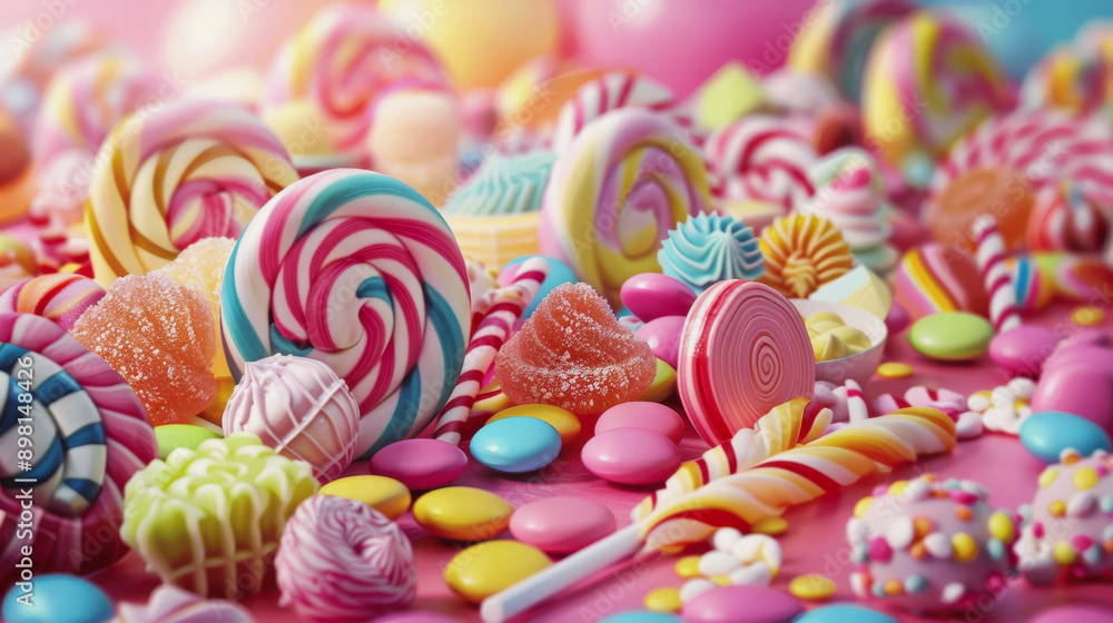 World Sweets Day. licorice. lollipops on a stick. marmalade World Sweets Day. licorice. lollipops on a stick. marmalade