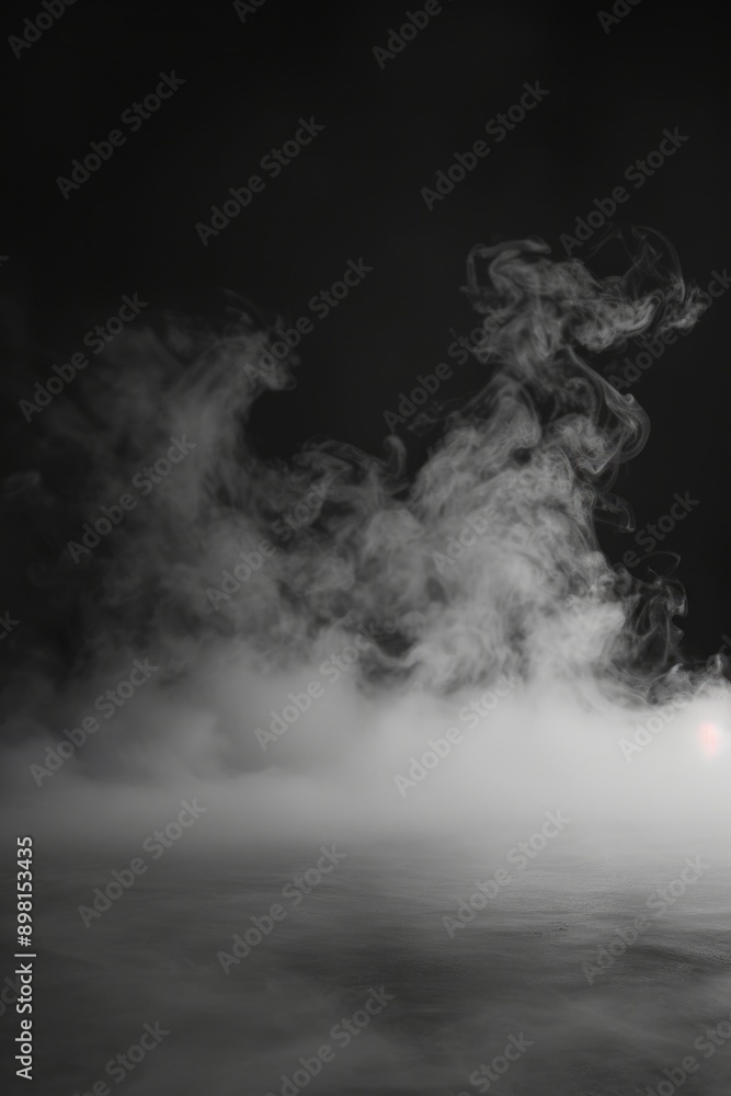 Fototapeta premium Smoke from Fire Hydrant