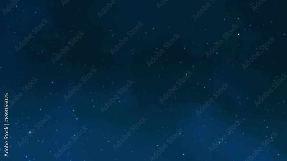 Dark blue starry in the night sky, Animated sparkling stars beautiful background Dark blue starry in the night sky, Animated sparkling stars beautiful background