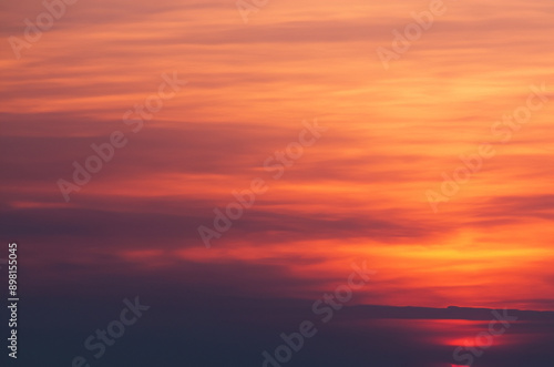 sunset in the sky © t.sohrmann