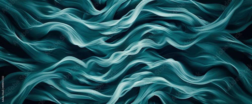 Obraz premium River Abstract Patterns In Iceland, Captured Directly Above By A Drone, Showcasing Nature'S Artistry
