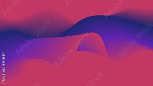 Dream Purple color abstract wave background. Abstract plasma background. Modern design template for web cover	