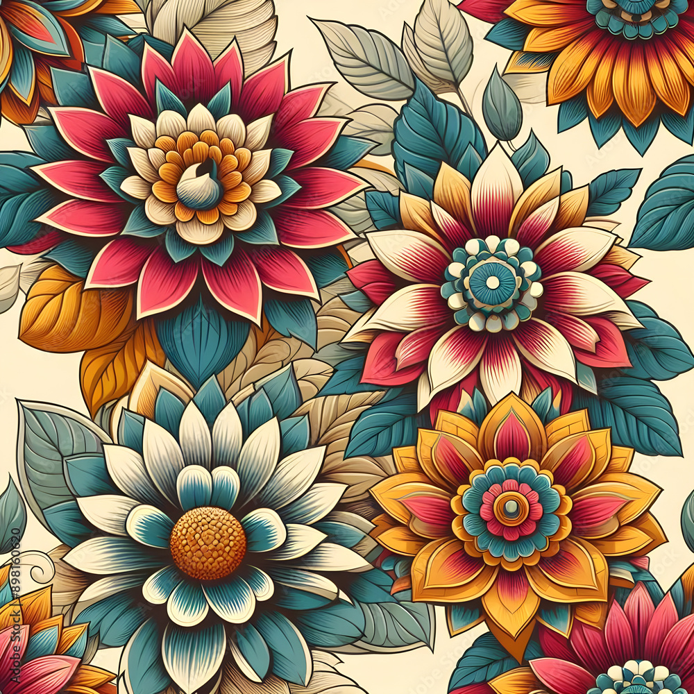 seamless floral pattern seamless floral pattern