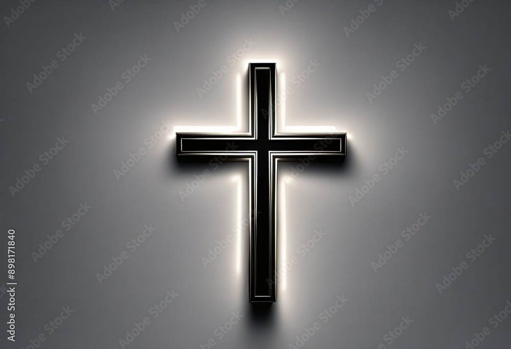 Christian Cross on isolated background Christian Cross on isolated background