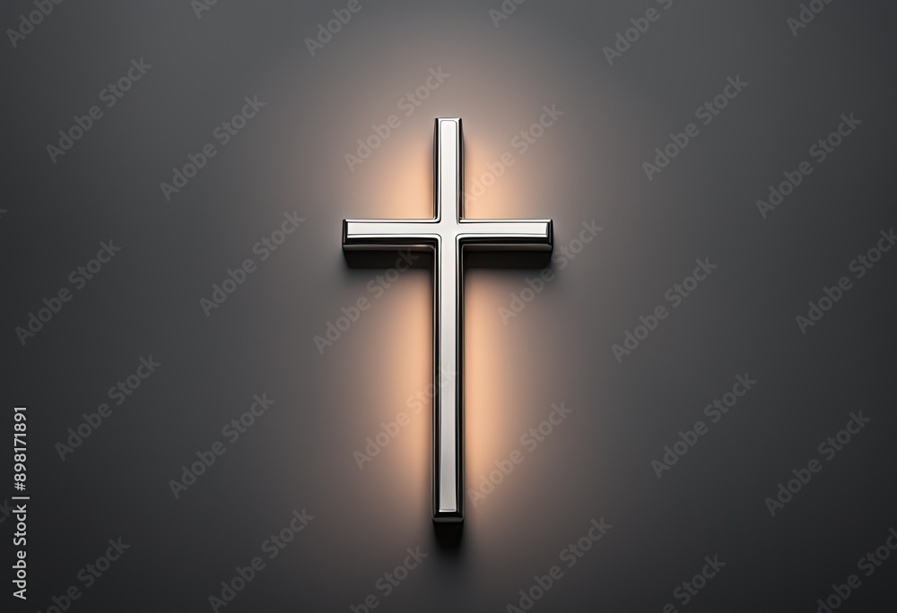 Christian Cross on isolated background Christian Cross on isolated background