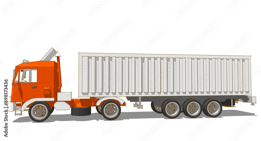 truck sketch symbol 3d illustration
truck sketch symbol 3d illustration