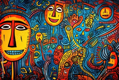 Positive mental health backgrounds painting drawing.