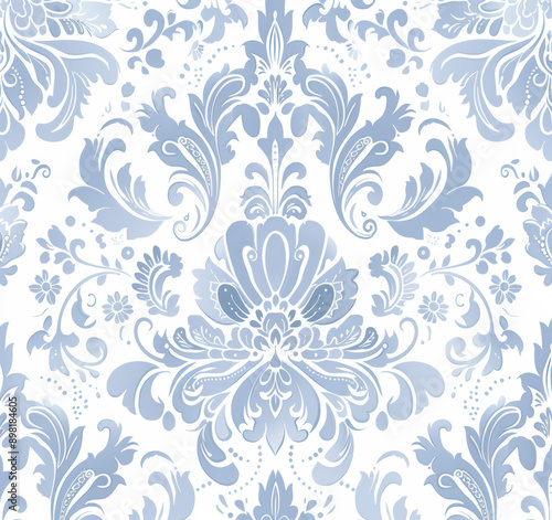 A seamless pattern of abstract on a white background