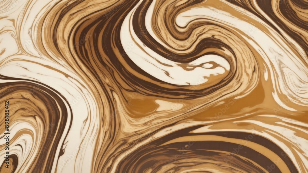 Abstract marbleized Brown creative colors Beautiful paint with the addition of gold effect background Abstract marbleized Brown creative colors Beautiful paint with the addition of gold effect background