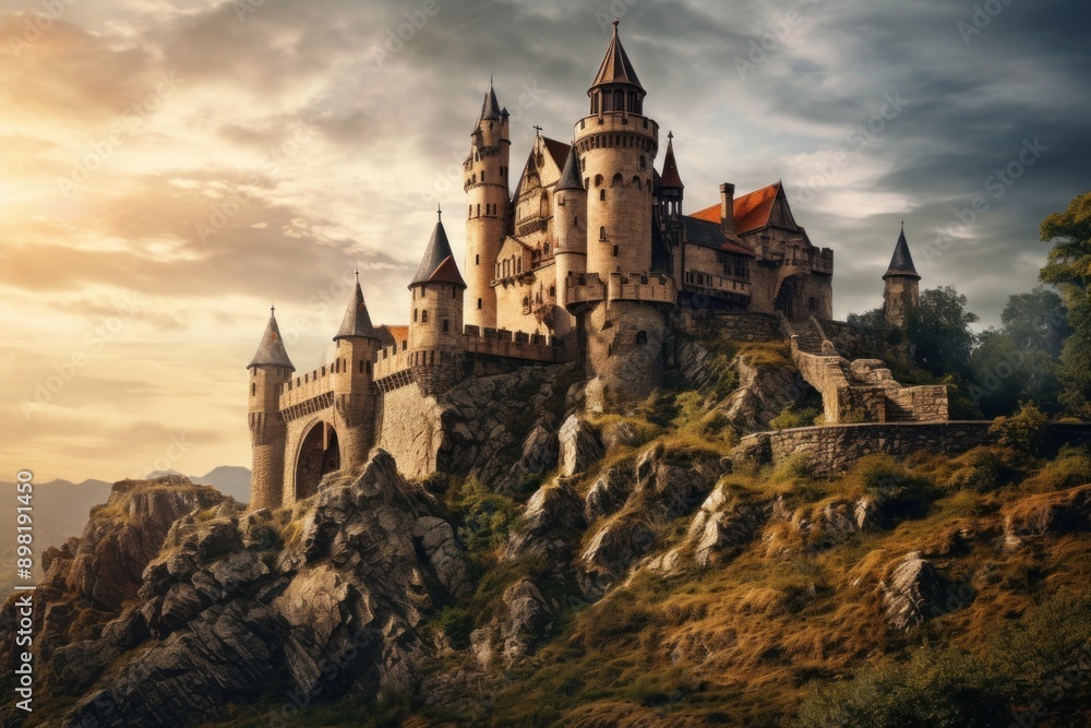 Stone castle architecture building spirituality. Stone castle architecture building spirituality.