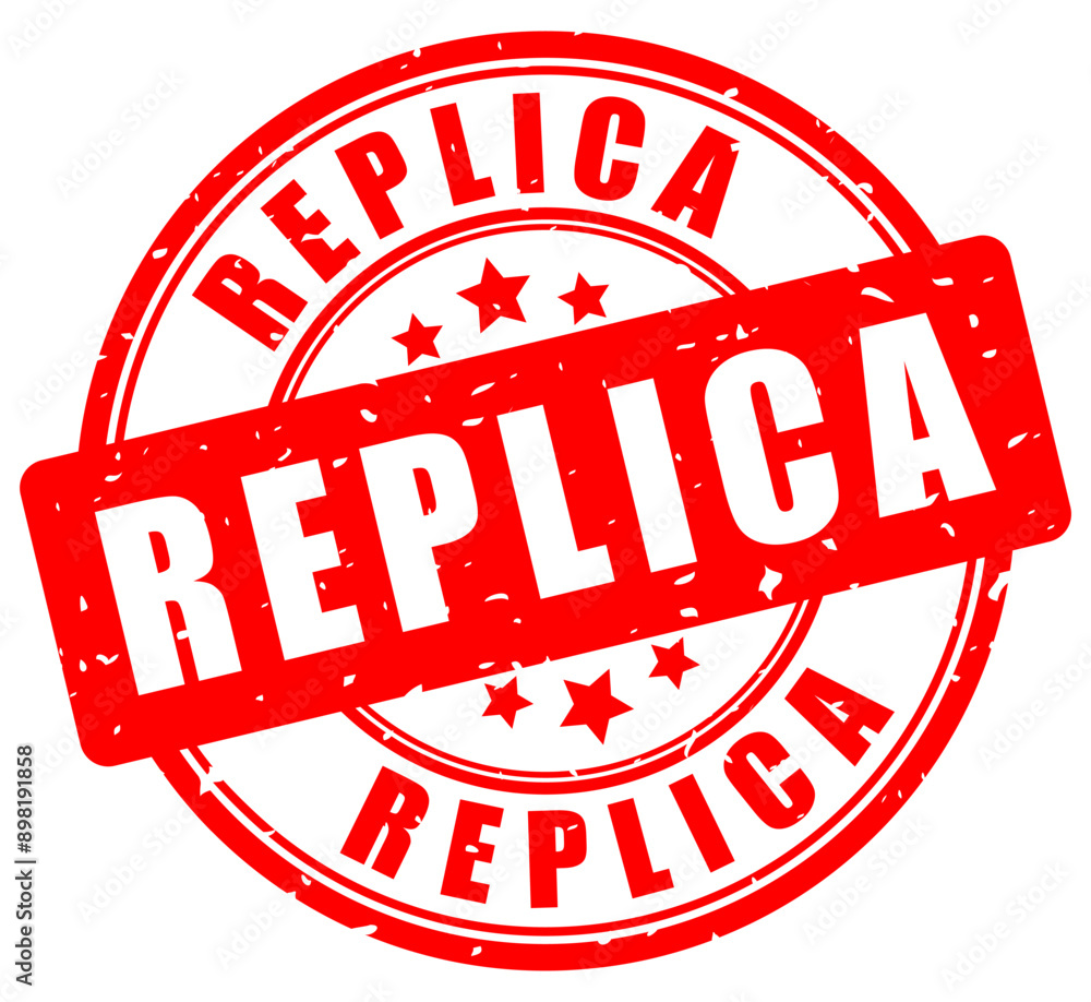 Fototapeta premium Replica grunge rubber stamp