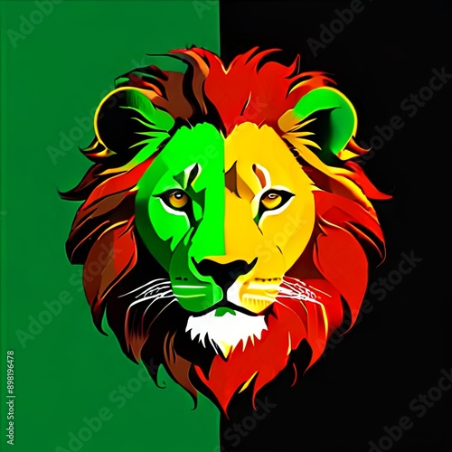 Wallpaper Mural Reggae Lion Pride Torontodigital.ca