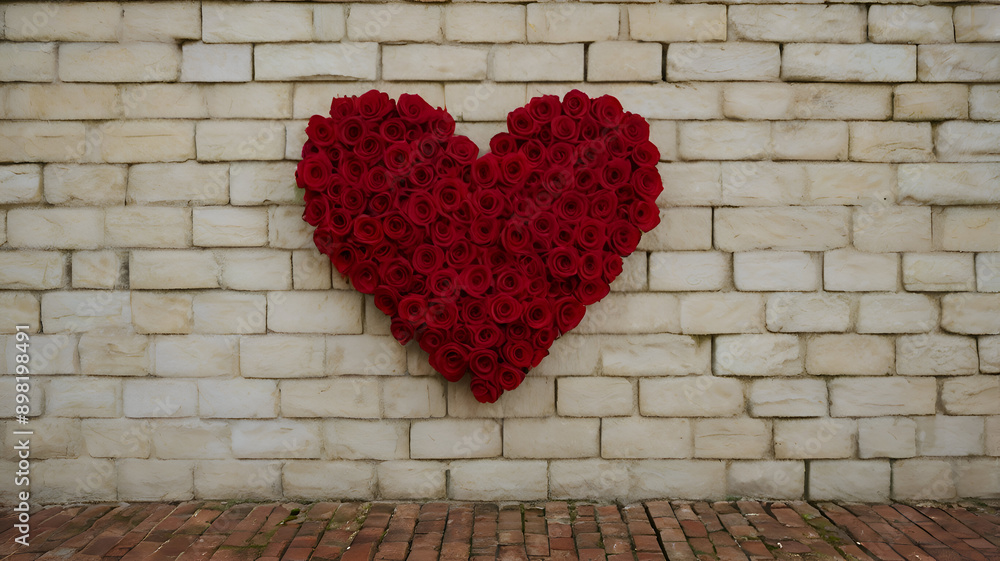 red heart on a wooden background red heart on a wooden background