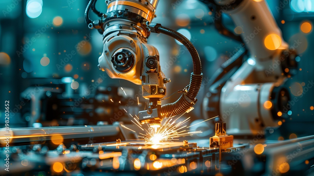 Industrial Robot Welding Metal Industrial Robot Welding Metal