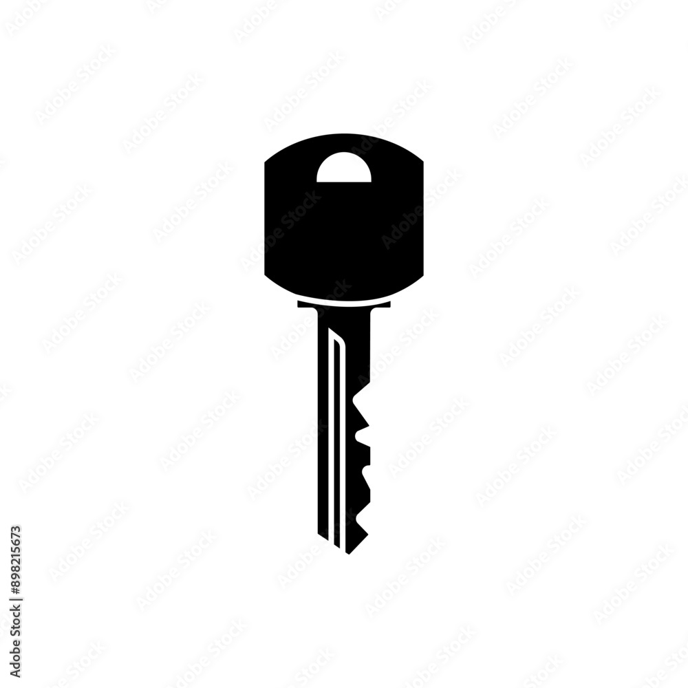 Key icon vector. Lock iluustartion sign. Closed symbol or logo. Key icon vector. Lock iluustartion sign. Closed symbol or logo.