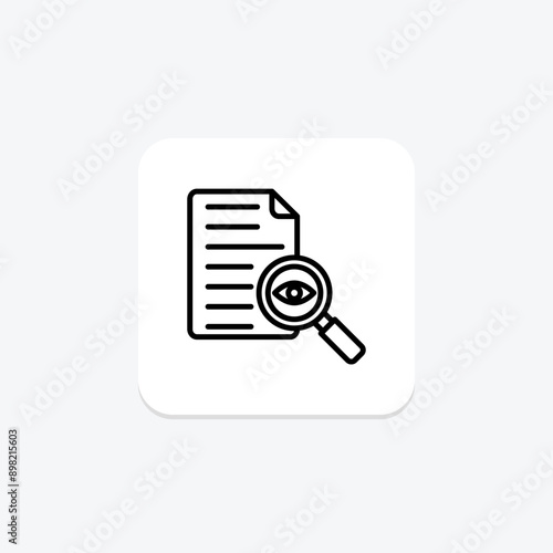 Transparency line icon , vector, pixel perfect, illustrator file