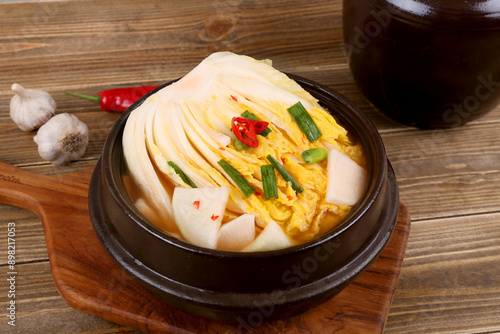 Korean Healthy Food. Fresh Ingredients.
