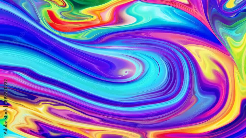 Abstract Swirling Paint Colors Background Abstract Swirling Paint Colors Background